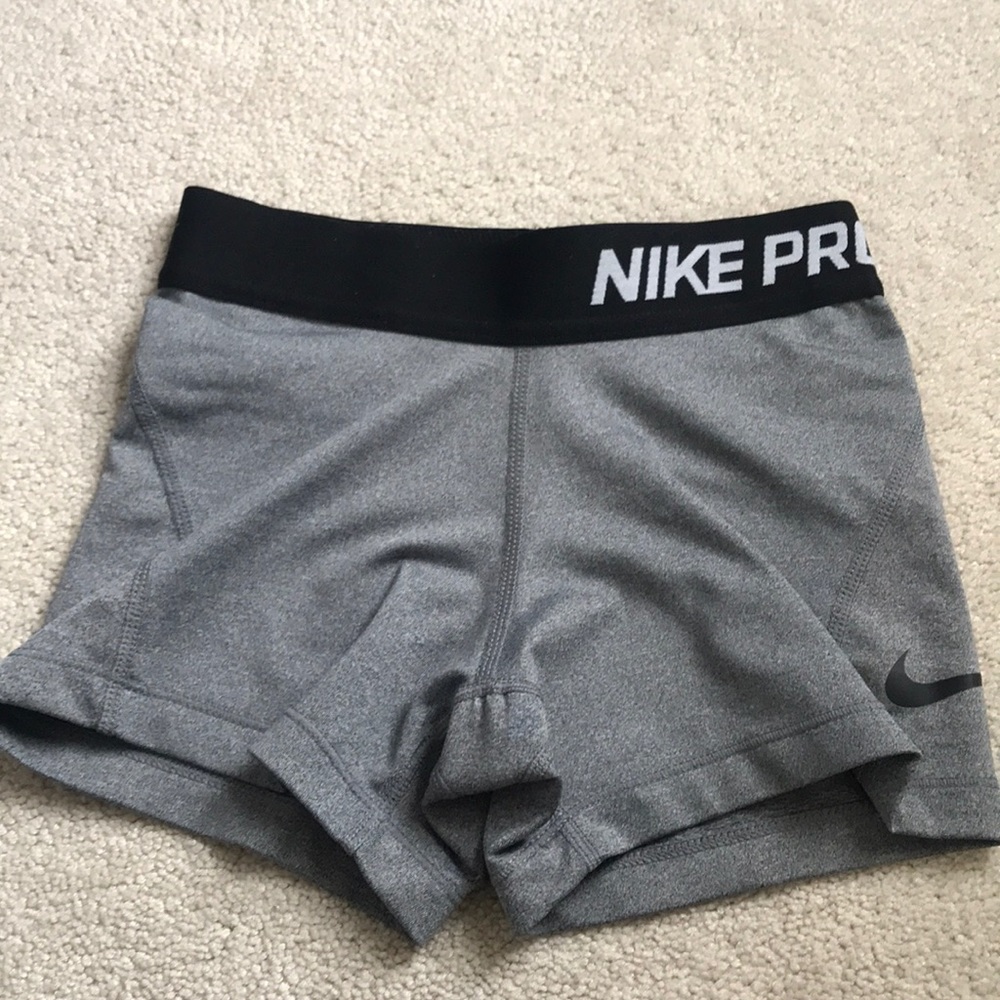 Gray Nike Pros